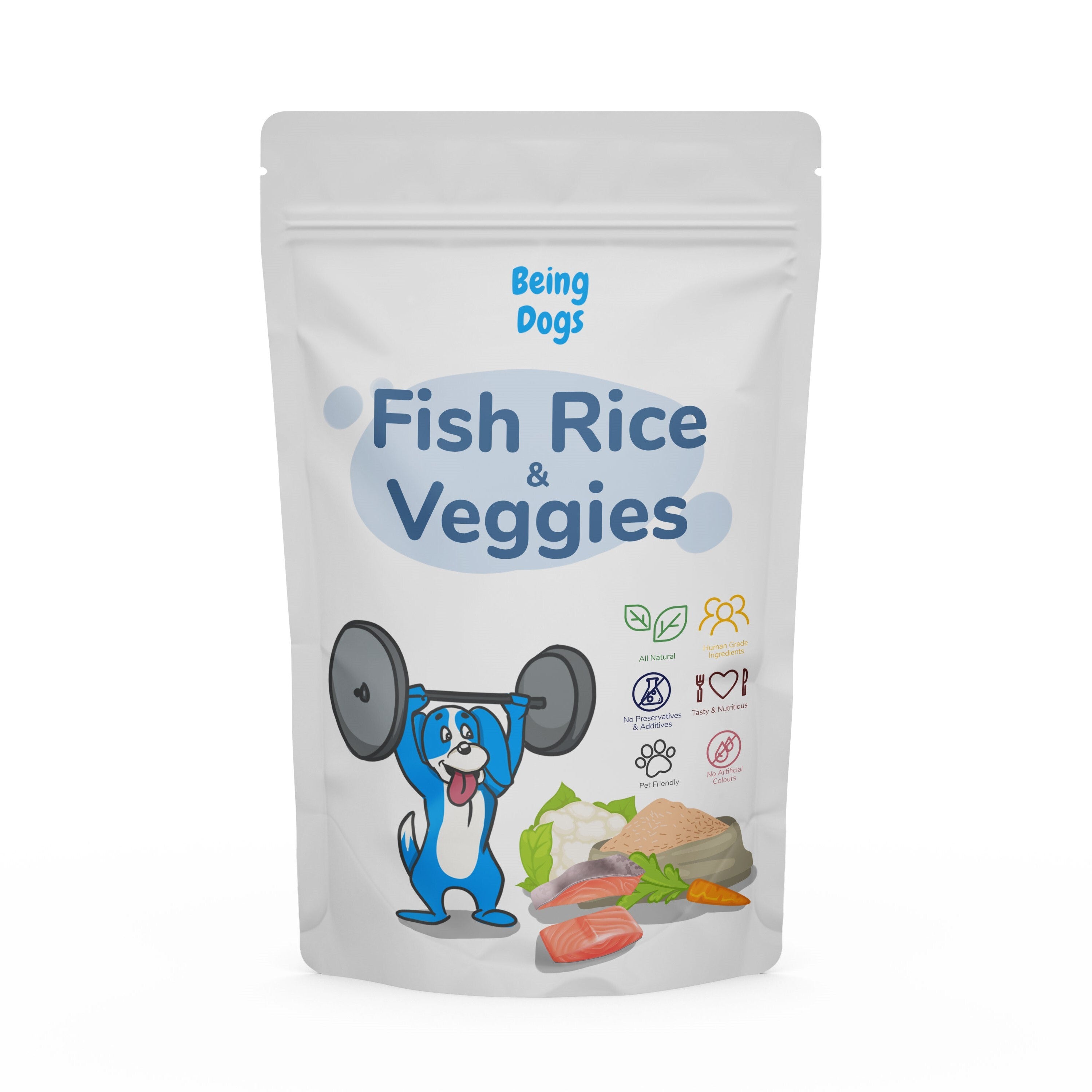 Fish and rice for dogs best sale